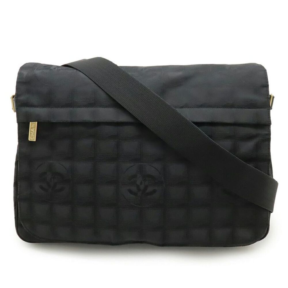 Chanel New Travel Line Nylon Jacquard 2way Shoulder Bag